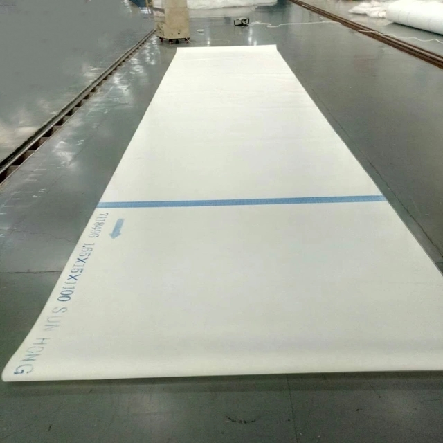 造纸机双层压榨毛毯